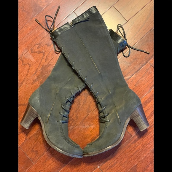 Suede Lace-Up FRYE Boots - Picture 2 of 8
